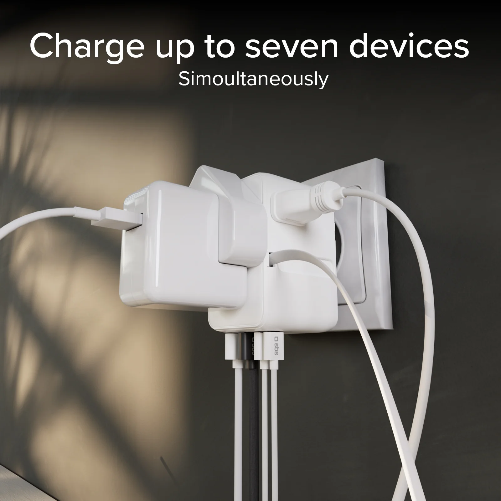 Adattatore universale da viaggio con cavo USB-C integrato - Image 25