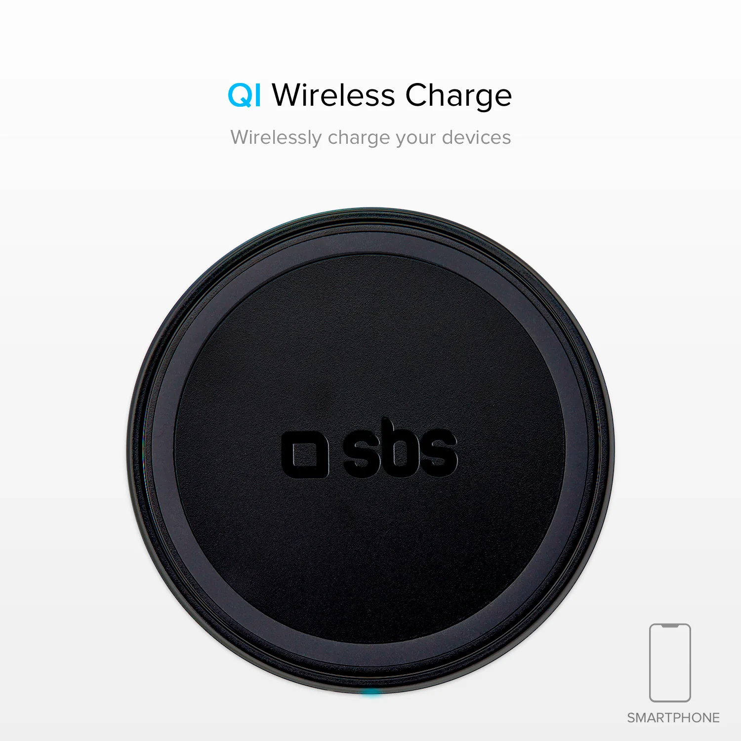 Caricatore Qi Wireless con base di ricarica rapida 10 Watt - Image 3