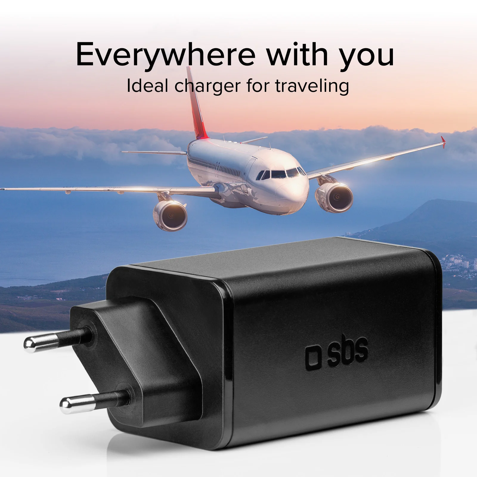 Caricabatterie da parete GaN 65 Watt, 1 USB-C PD, 1 USB-A Adaptive Fast Charge - Image 17