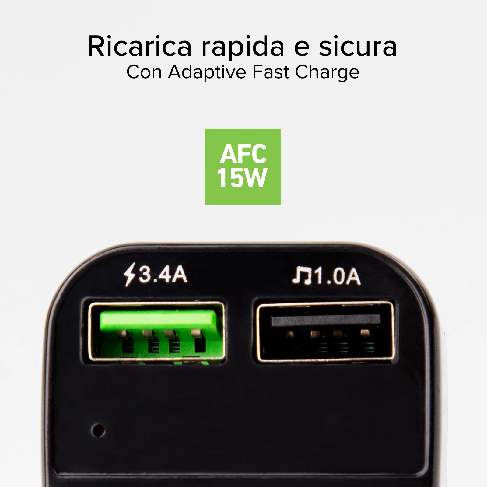 Caricabatterie da auto 15 Watt con connessione wireless - Image 3