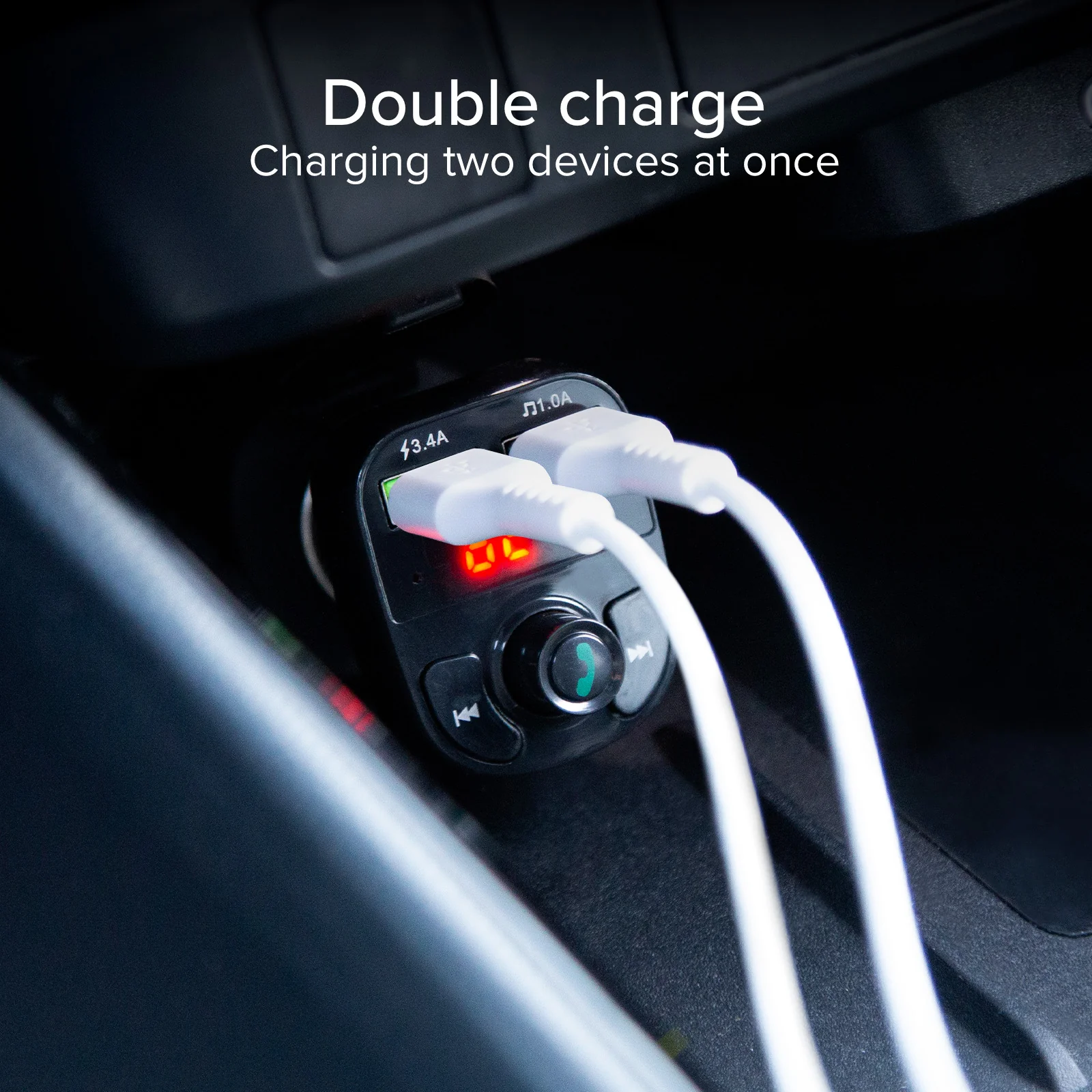 Caricabatterie da auto 15 Watt con connessione wireless - Image 9