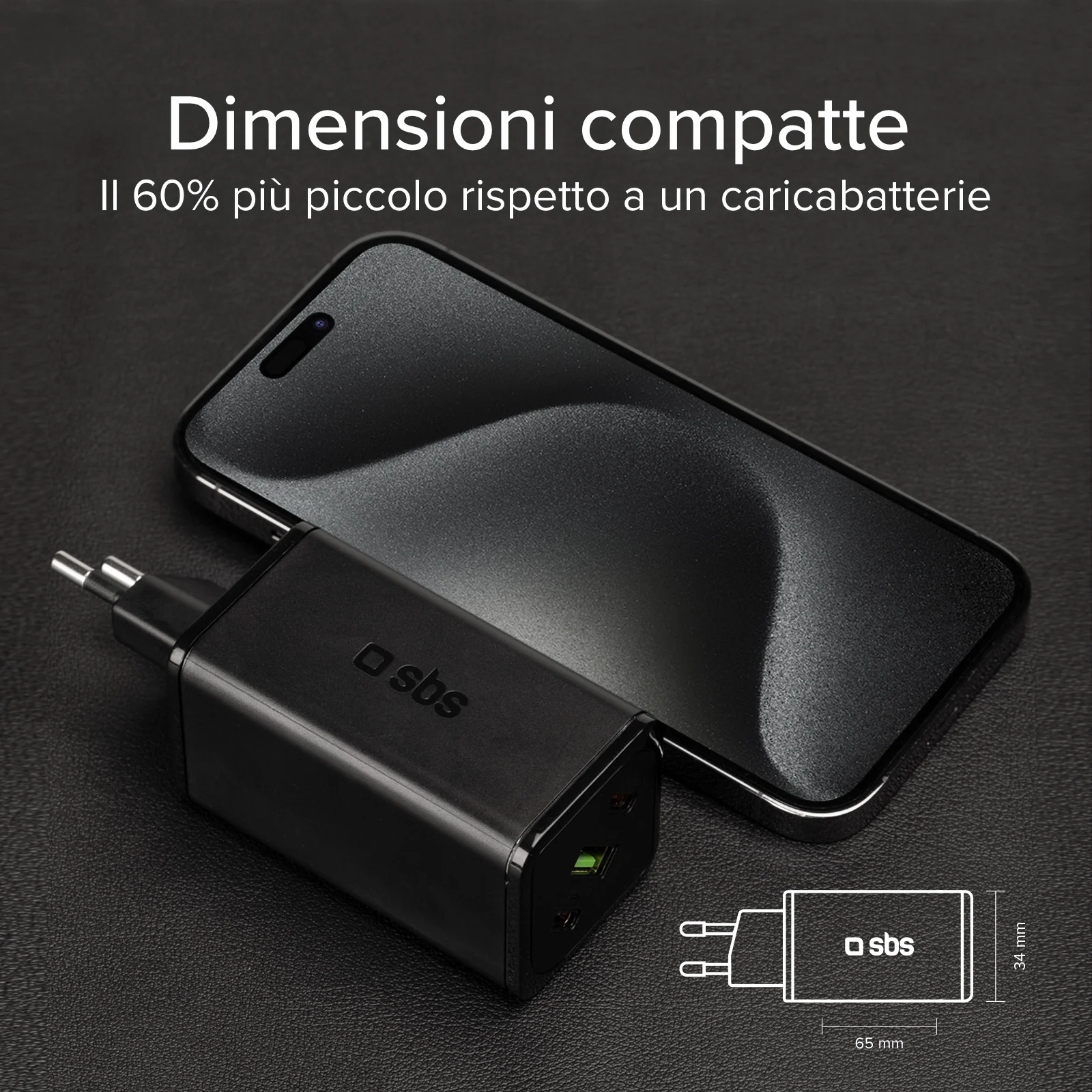 Caricatore caricabatterie GaN da 65 Watt con Power Delivery (PD) - Image 11