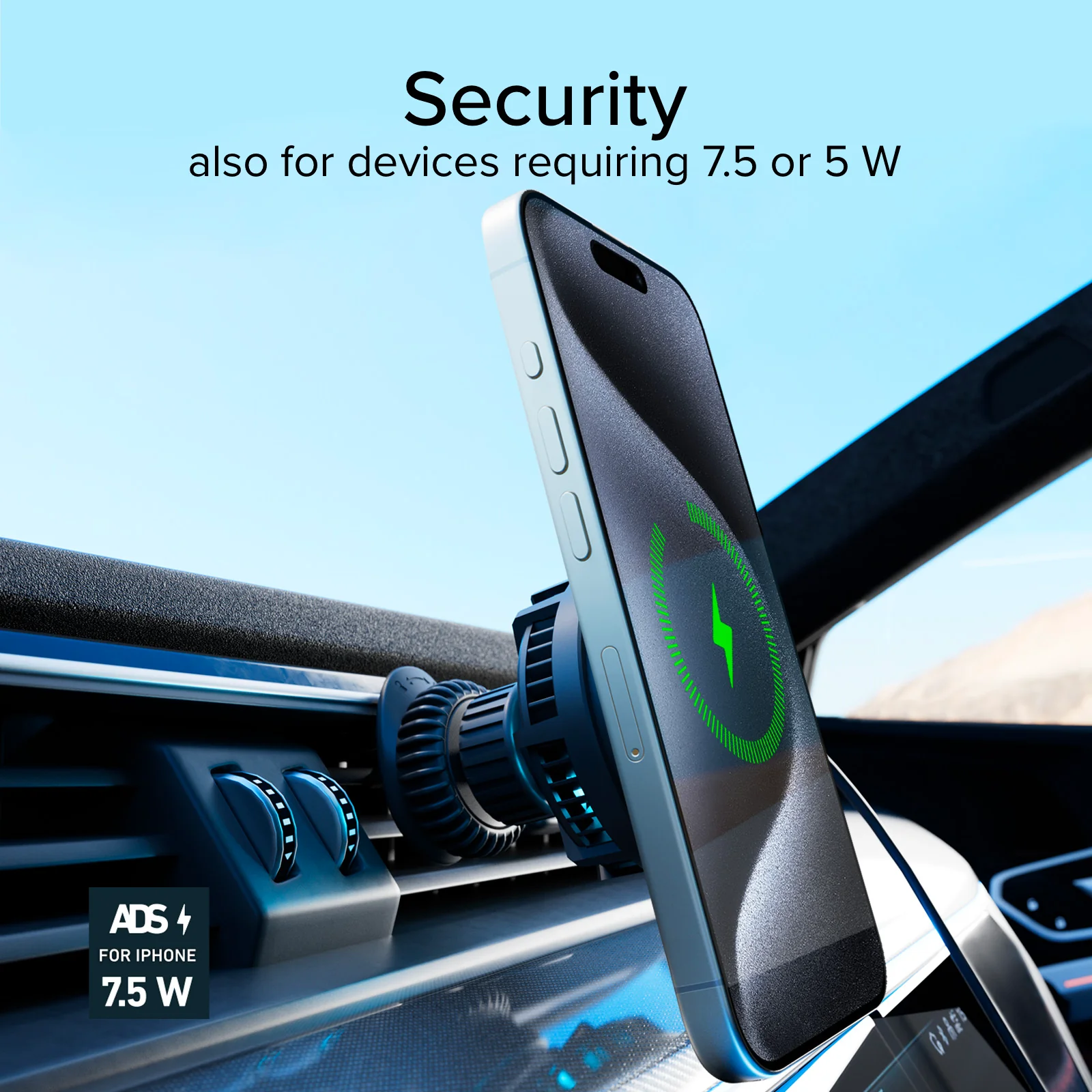 Portacellulare con ventola di raffreddamento e ricarica wireless 15W - Image 16