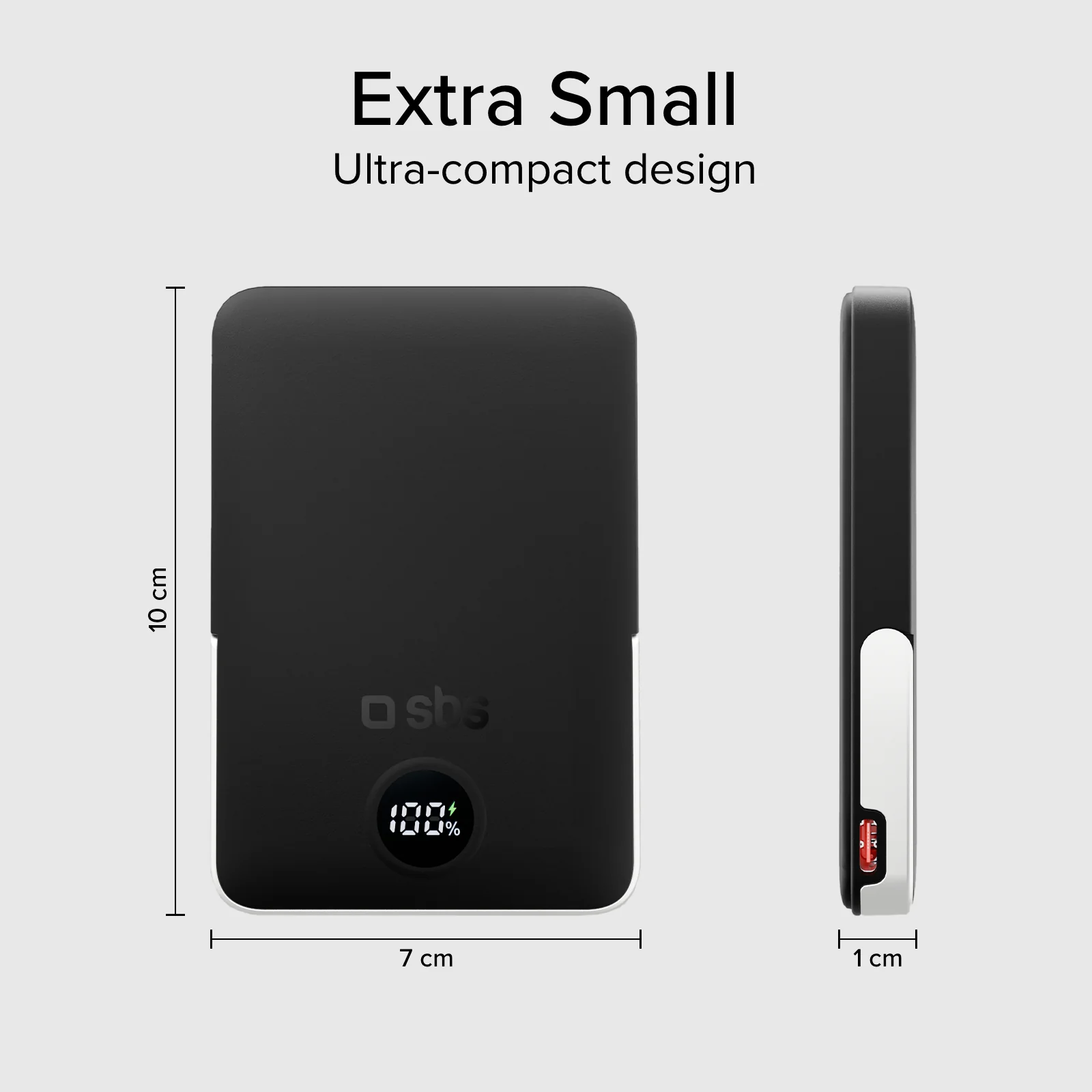 Power bank battery pack 5.000 mAh wireless con supporto stand integrato e LCD - Image 12