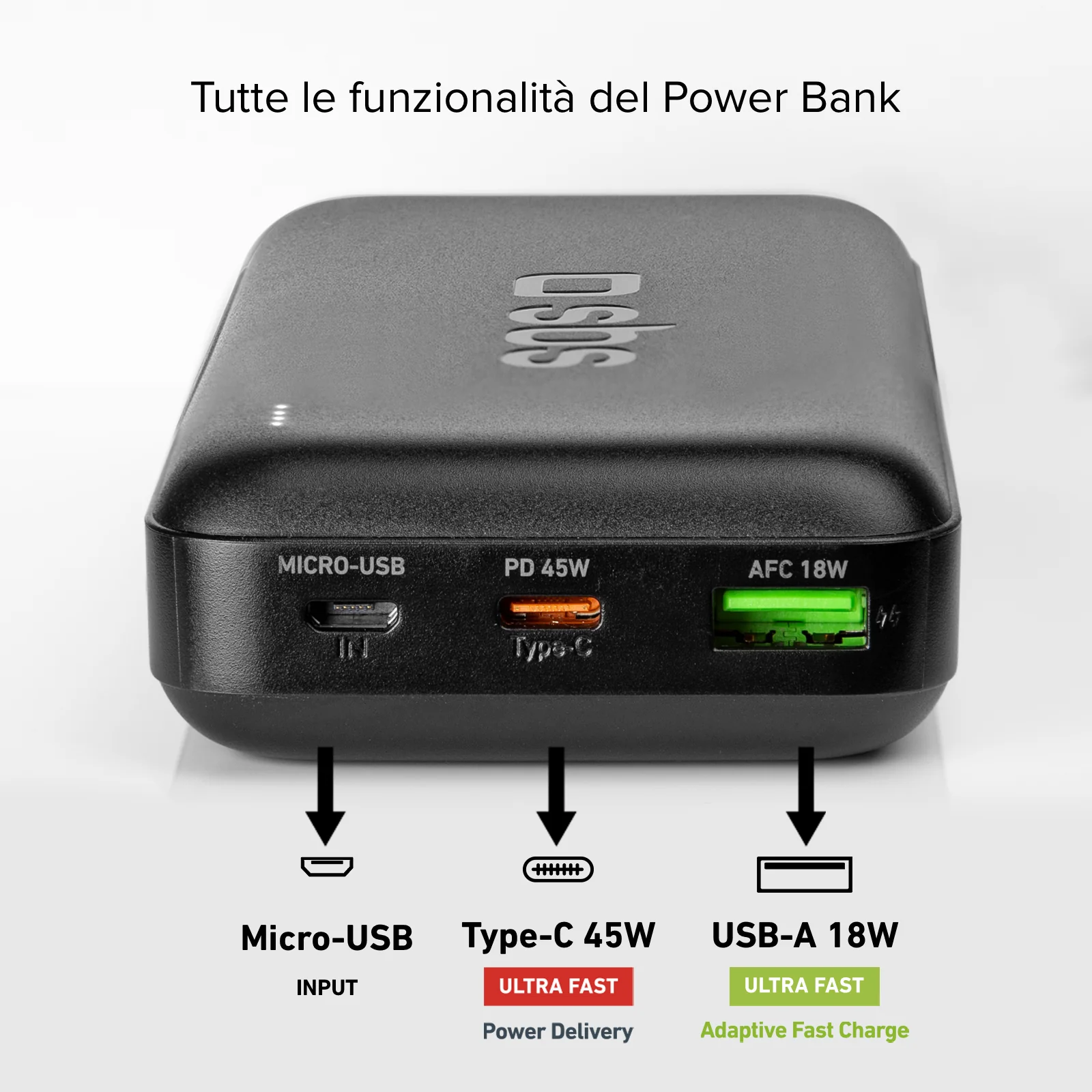 Power bank da 20.000 mAh con Power Delivery 45W - Image 5