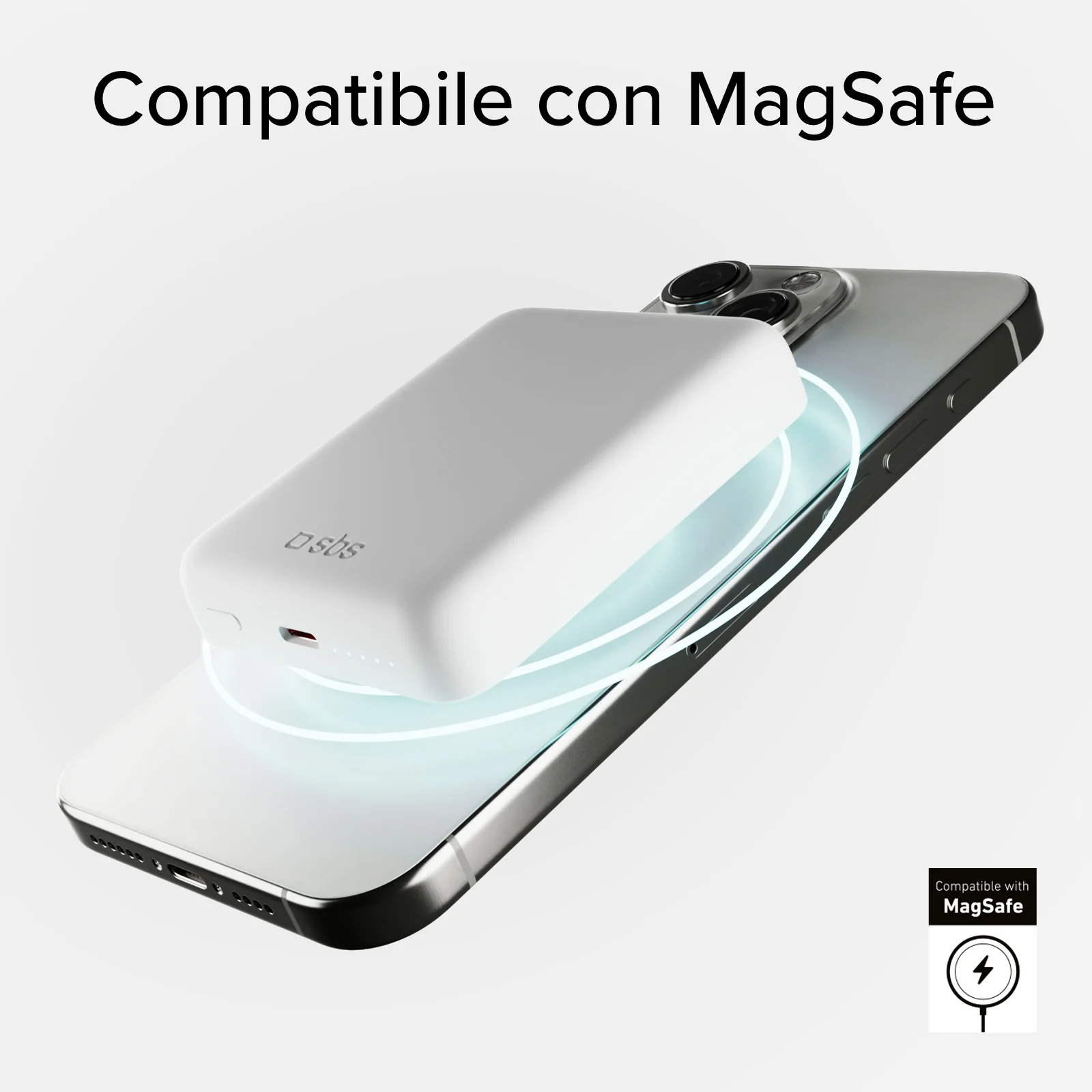 Power bank 5000 mAh wireless ultra compatto - Image 6