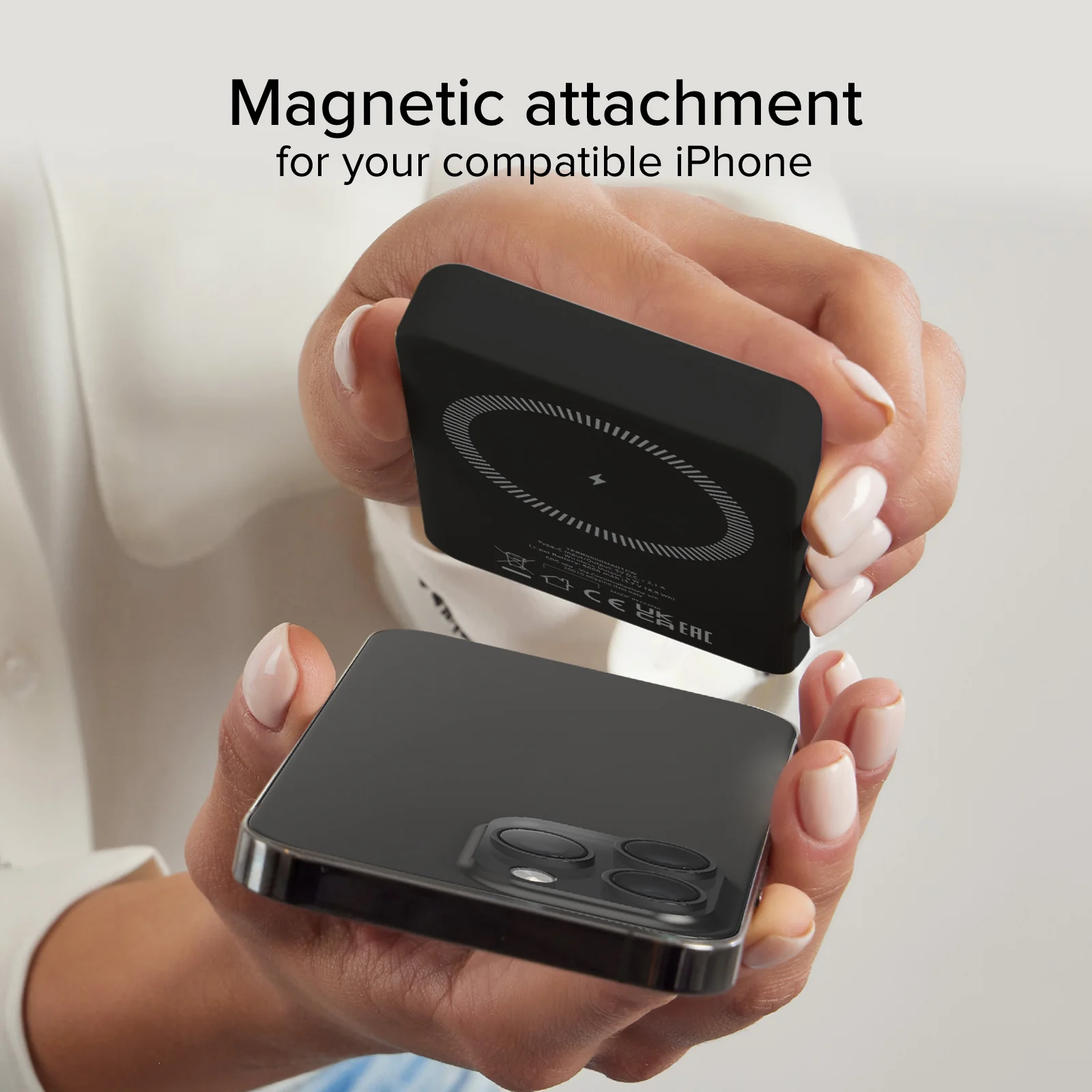 Power bank mag 5.000 mAh Wireless compatibile con iPhone con ricarica MagSafe - Image 10