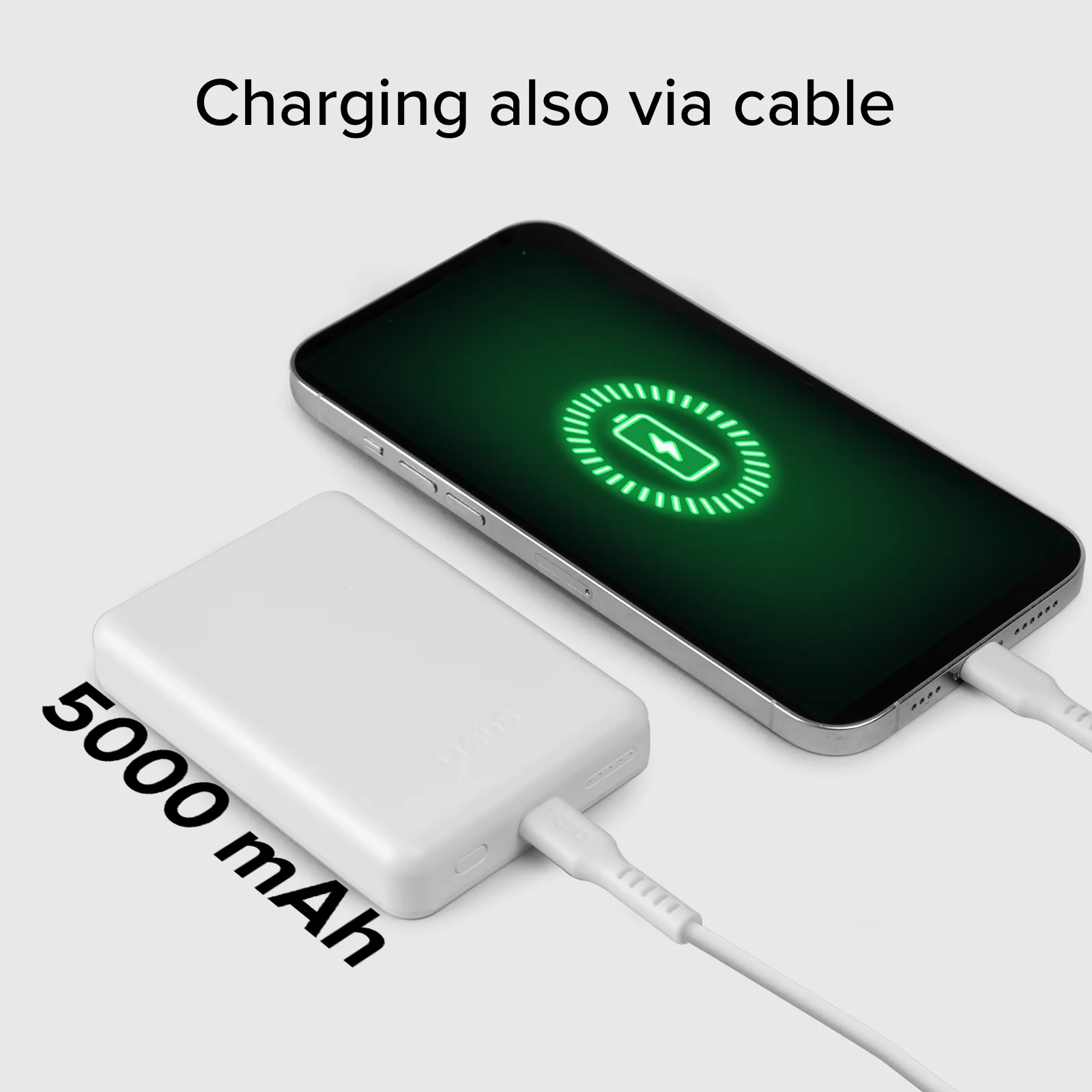 Power bank mag 5.000 mAh Wireless compatibile con iPhone con ricarica MagSafe - Image 44