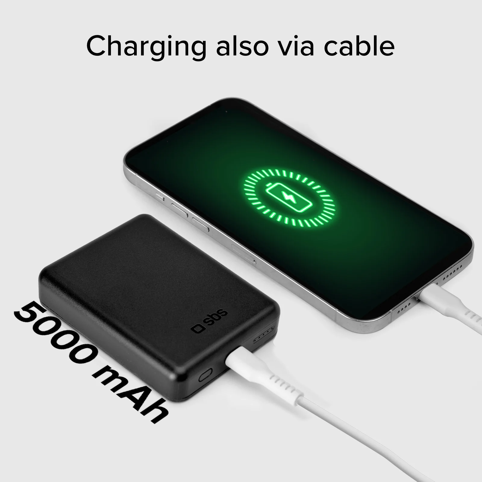 Power bank mag 5.000 mAh Wireless compatibile con iPhone con ricarica MagSafe - Image 8