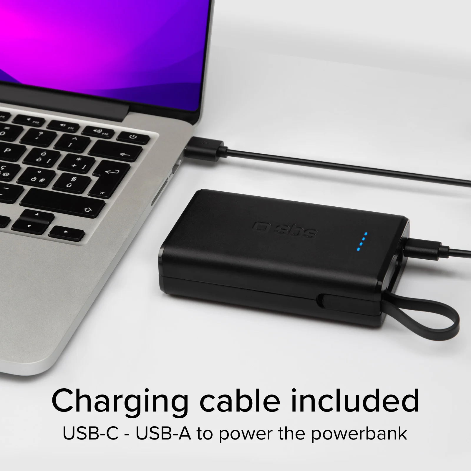 Powerbank Power Delivery 20W da 10000 mAh con cavo USB-C integrato - Image 15