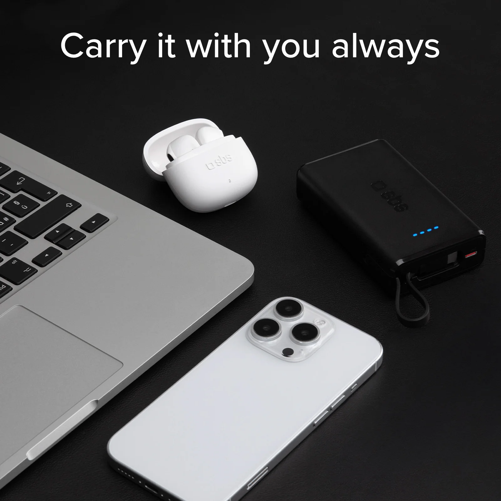 Powerbank Power Delivery 20W da 10000 mAh con cavo USB-C integrato - Image 19