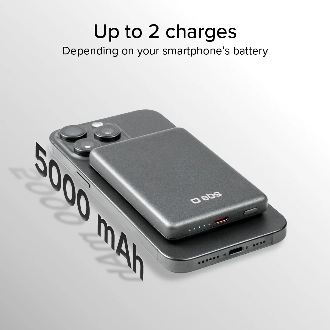 Power bank 5000 mAh compatibile con MagSafe - Image 16