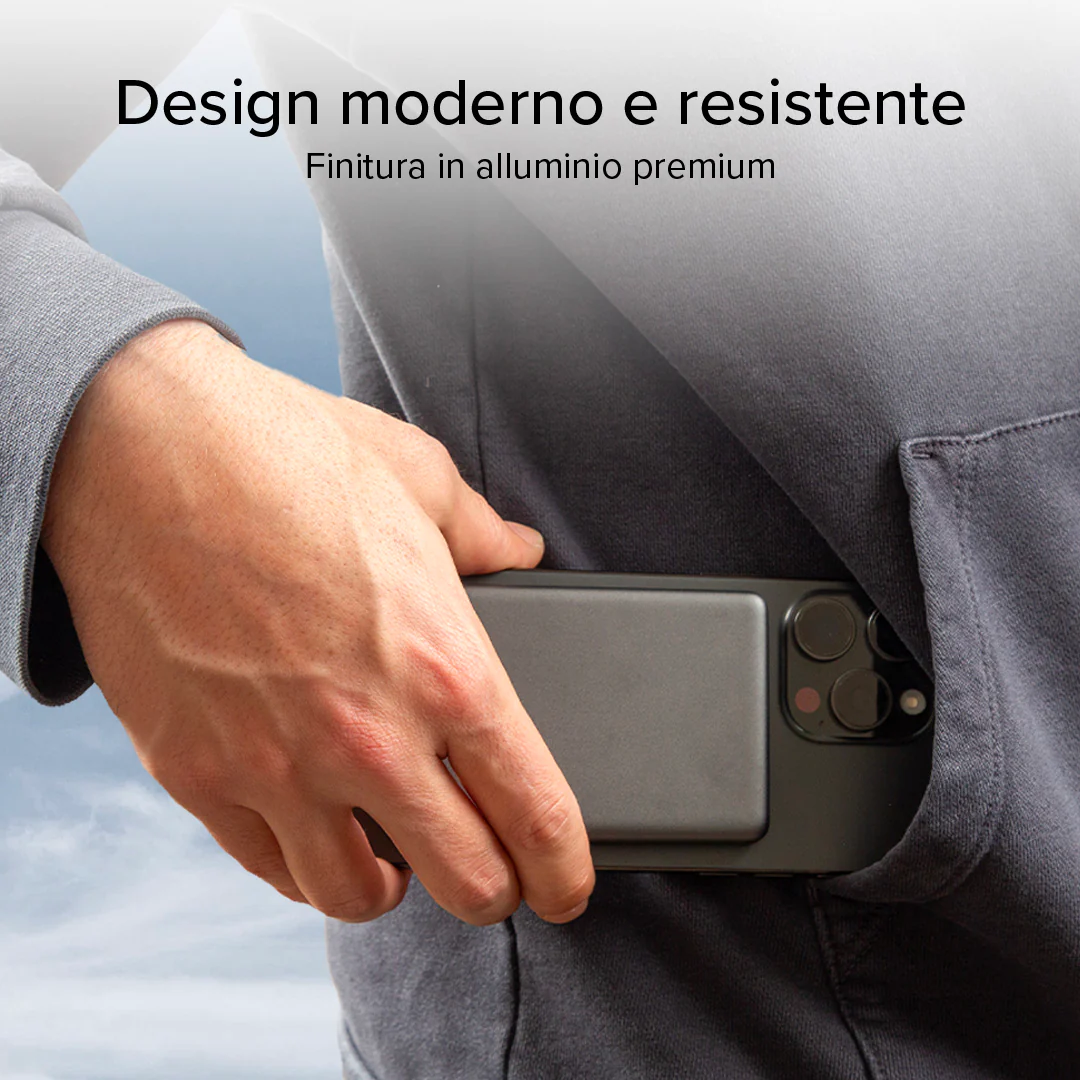 Power bank 5000 mAh compatibile con MagSafe - Image 23