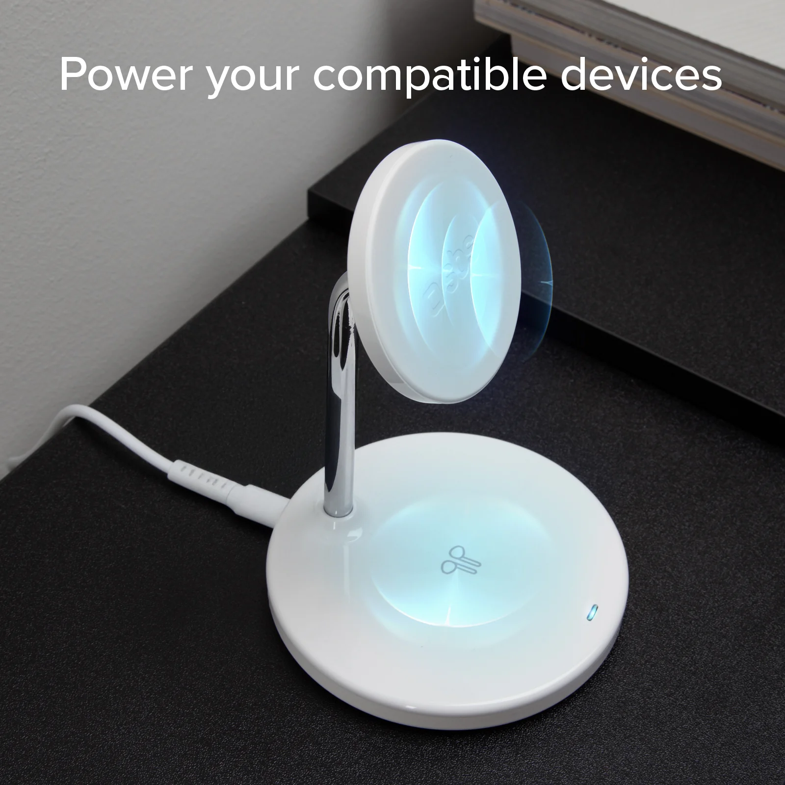 Stazione ricarica wireless 2 in 1 per iPhone, Android, AirPods, auricolari TWS - Image 5