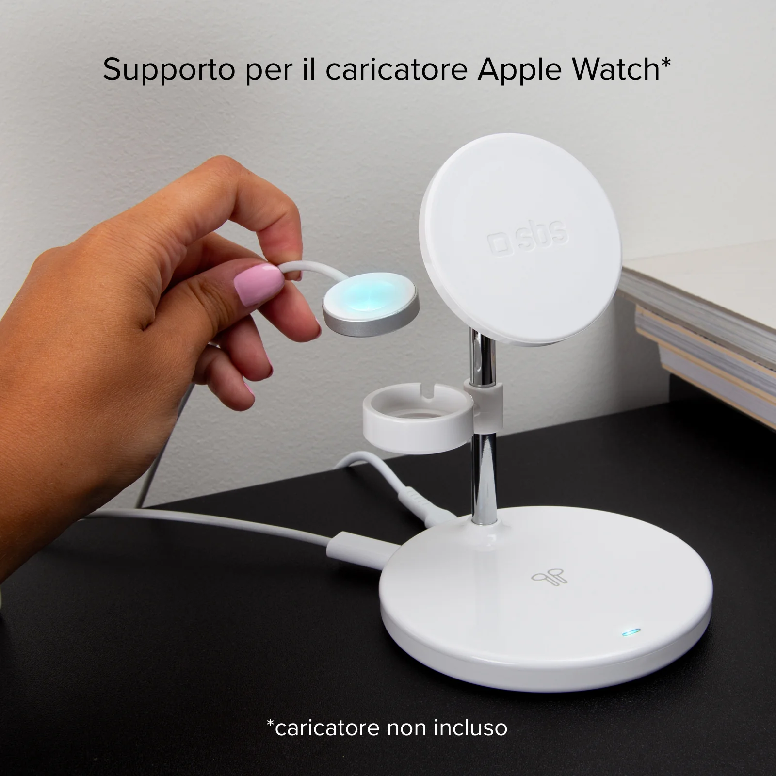 Stazione di ricarica wireless verticale 3 in 1 - Image 7
