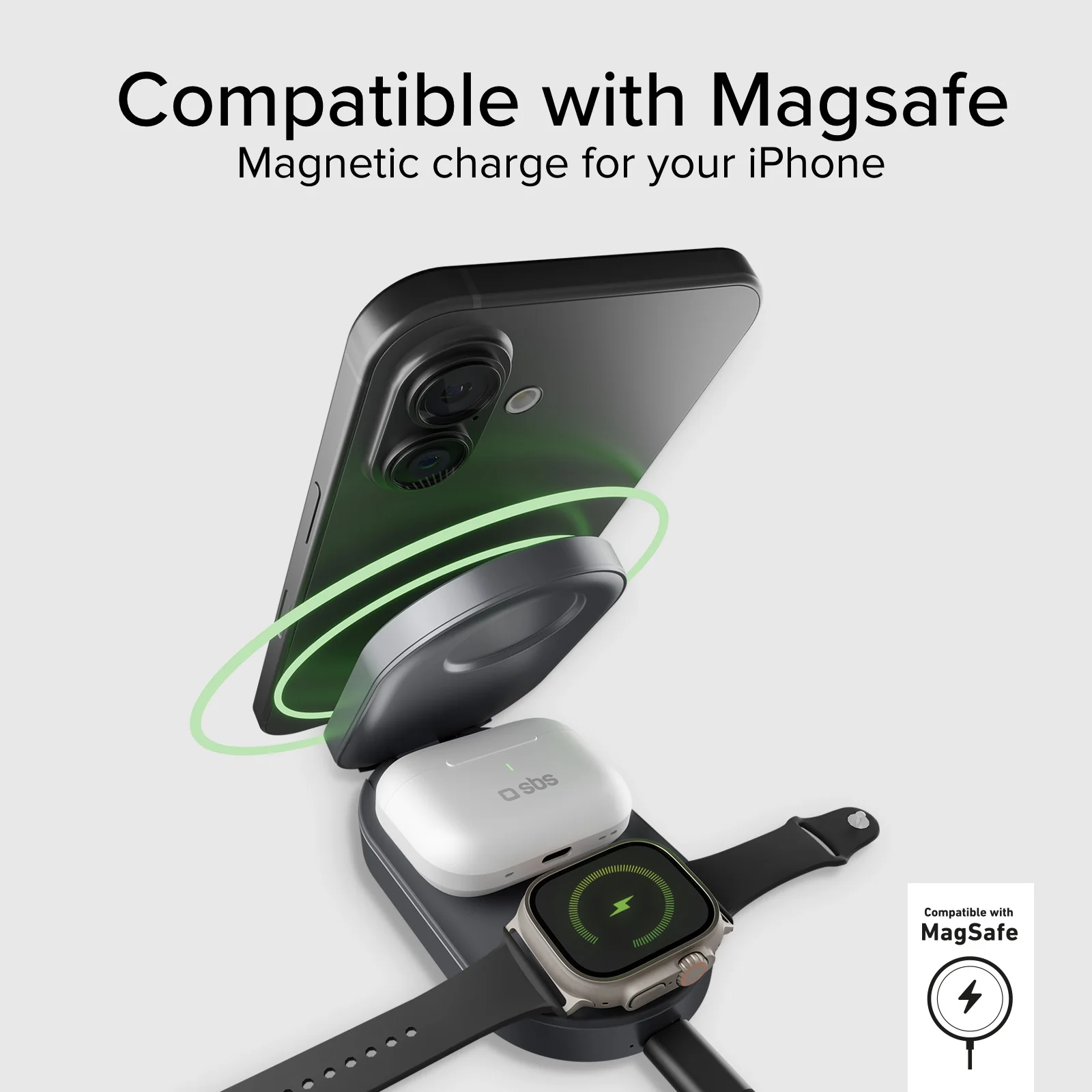 Caricatore Wireless Power Dock 3 in 1 - Image 10