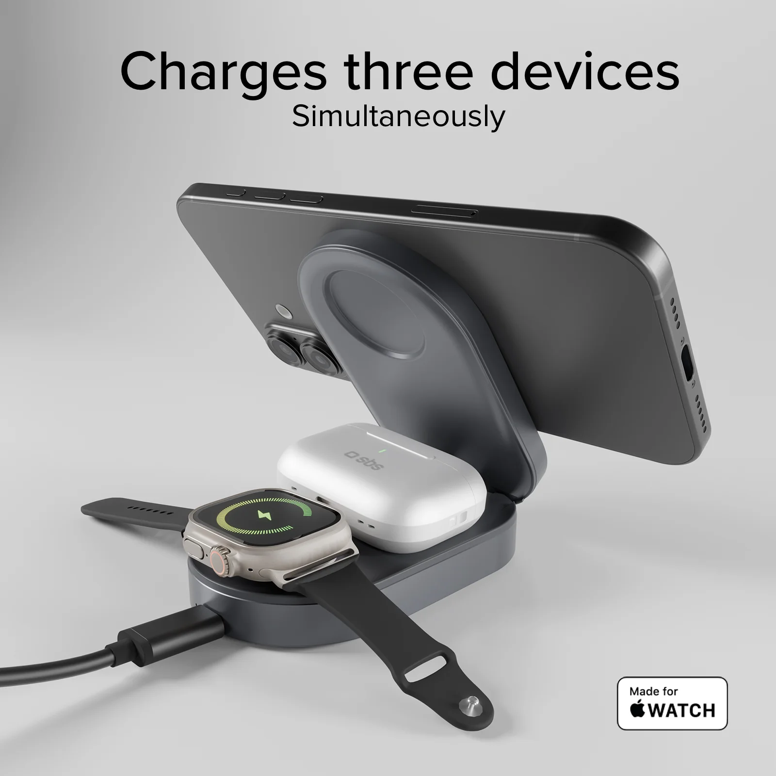Caricatore Wireless Power Dock 3 in 1 - Image 12